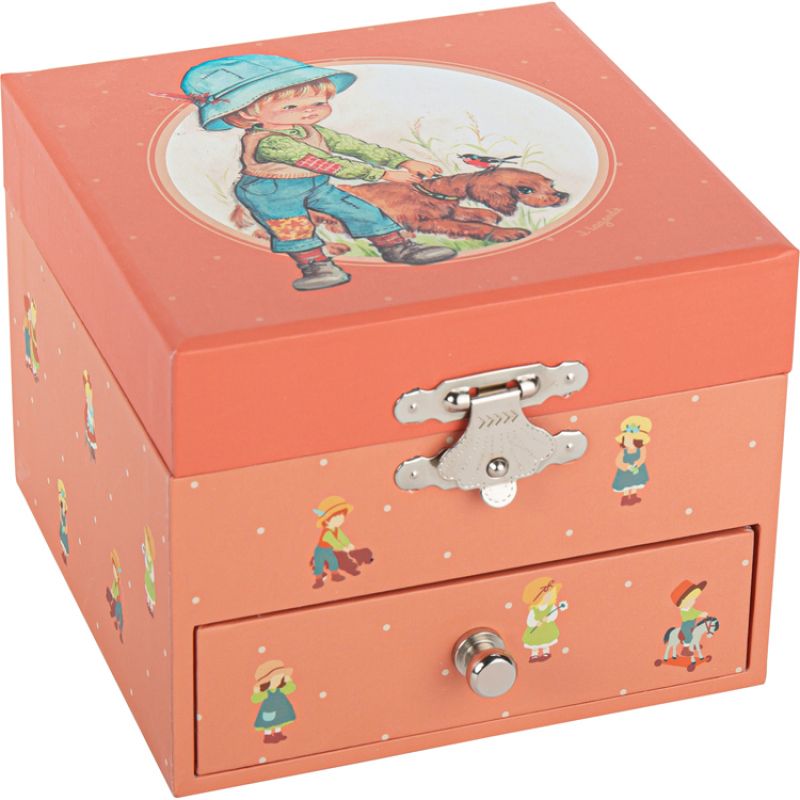 Boîte à bijoux musicale Mémoire d'enfance Jeanne Lagarde Trousselier