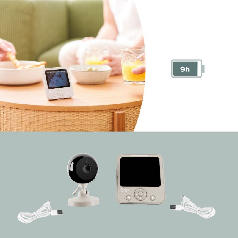 Babyphone vidéo Yoo Start Babymoov Ambiance 5