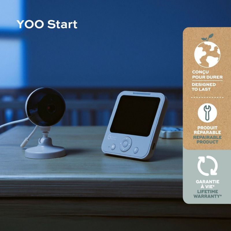 Babyphone vidéo Yoo Start Babymoov Ambiance 7