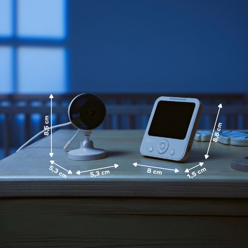 Babyphone vidéo Yoo Start Babymoov Ambiance 8