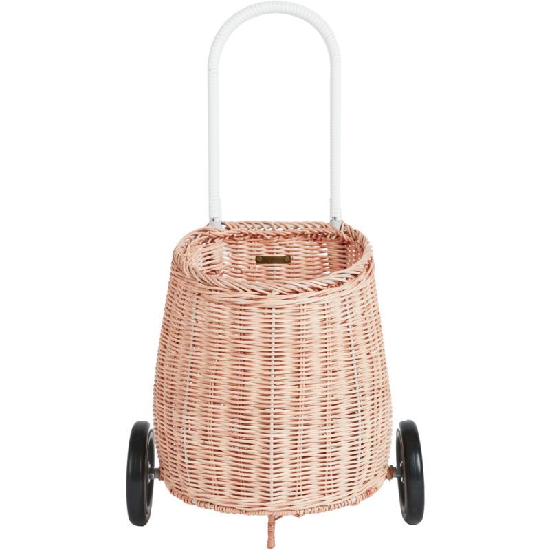 Chariot en rotin Original Rose Olli Ella