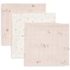 Lot de 3 mini langes Pretty Picnic (31 x 31 cm) Jollein Produit 1