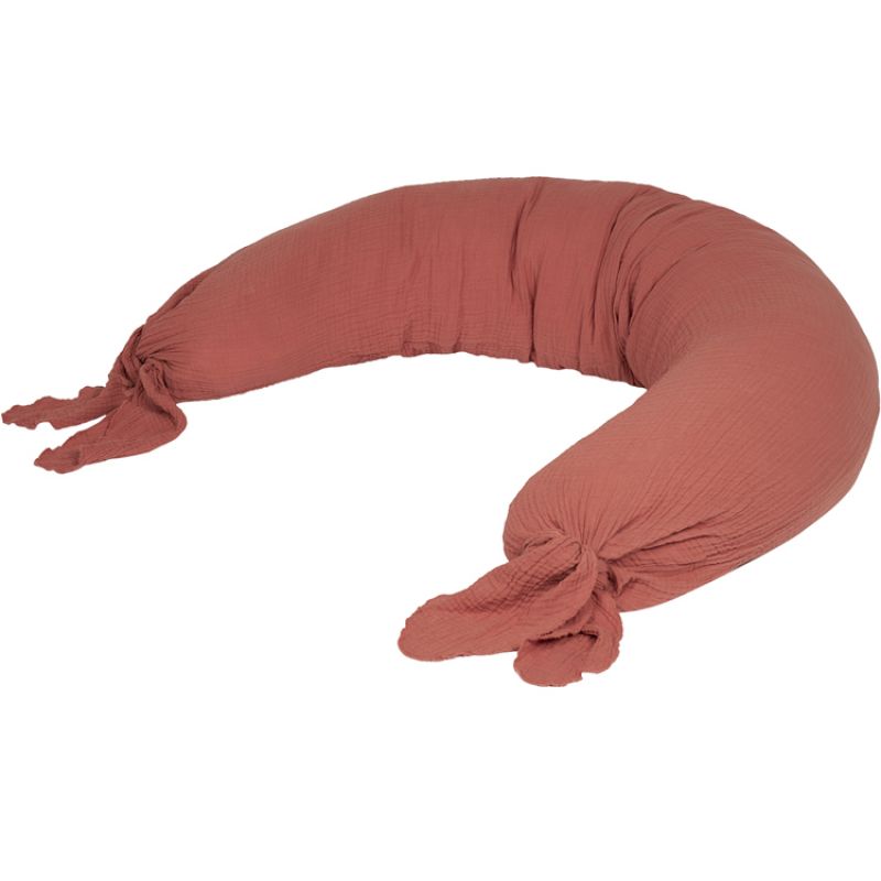 Coussin de grossesse Wabi sabi Rosewood (225 x 35 cm) Nobodinoz