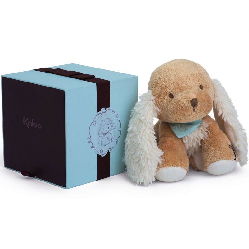 Coffret peluche Caramel le chiot (25 cm) Kaloo