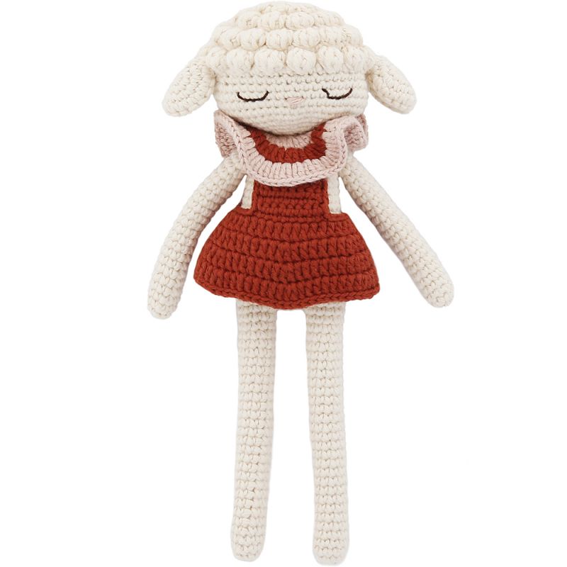 Peluche crochetée Luna l'agneau (25 cm) Patti Oslo