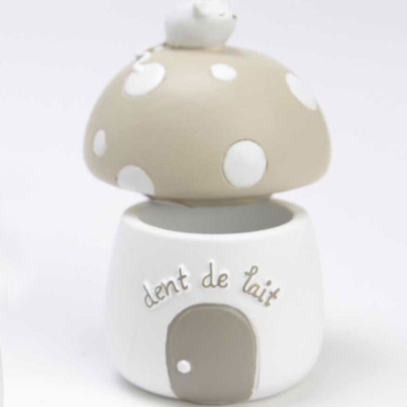 Boîte à dent champignon taupe Amadeus Les Petits