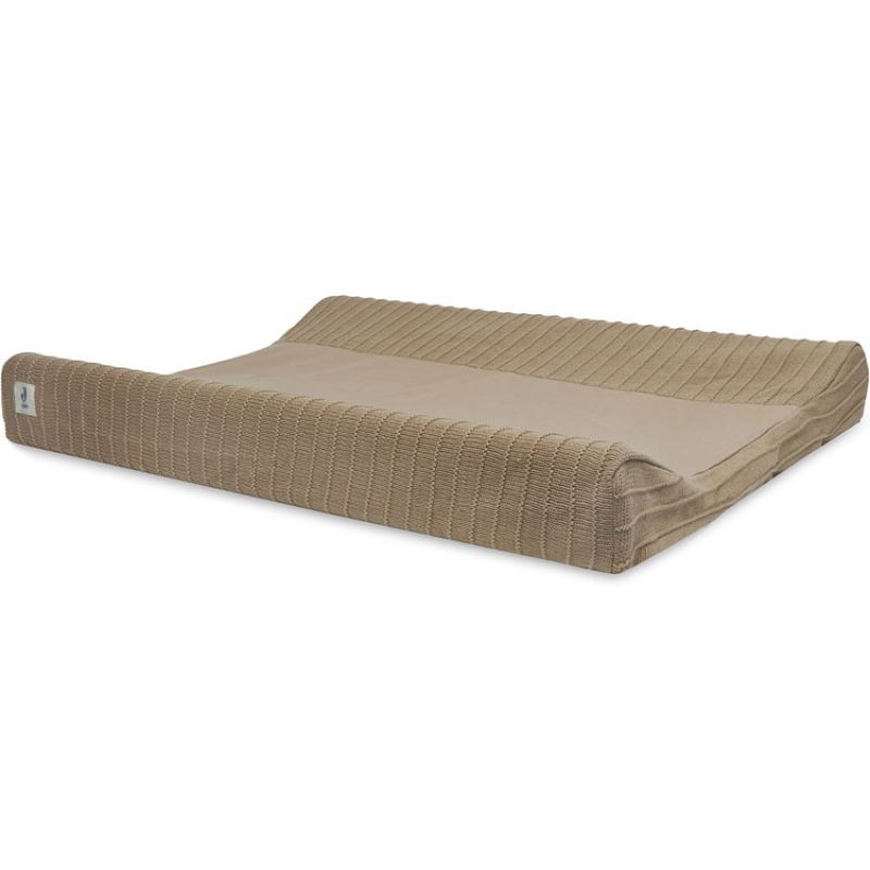 Housse de matelas à langer Pure Knit Biscuit (50 x 70 cm) Jollein