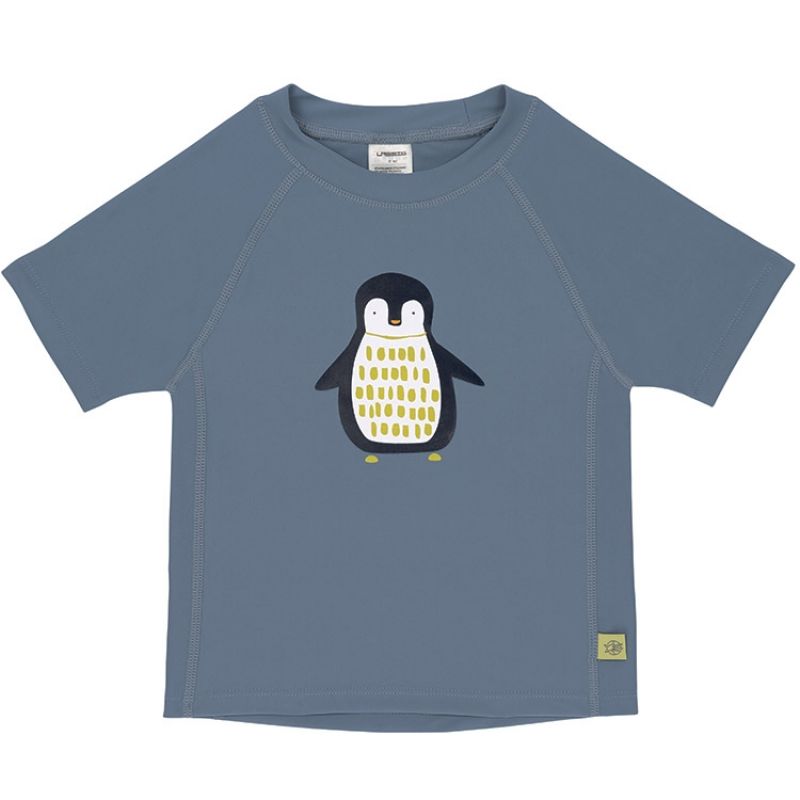 Tee-shirt anti-UV manches courtes Pingouin bleu (3 ans) Lässig
