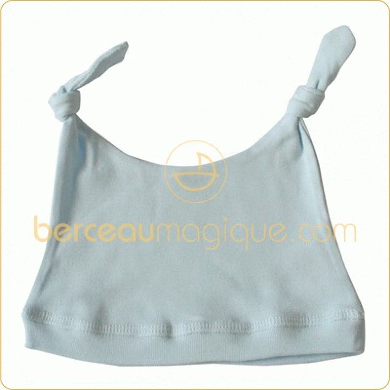 Bonnet 2 oreilles bleu 