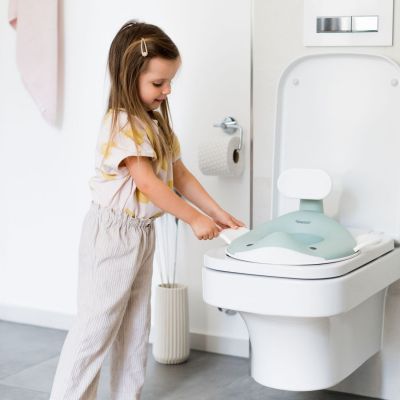 Réducteur de toilette Baleine Aquamarine
