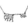 Collier Éléphant Argent Mava Produit 2