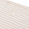 Lot de 3 langes en coton Miffy Stripe Biscuit (70 x 70 cm)  par Jollein