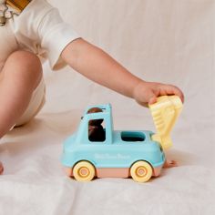 Camion Pompier de Petit Ours Brun Menthe