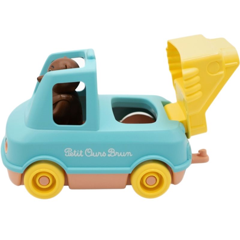 Camion Pompier de Petit Ours Brun Menthe Simple Produit 3