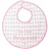 Bavoir à fermeture aimantée Couronne rose - Babycalin Bavoir à fermeture aimantée Couronne rose - Babycalin
