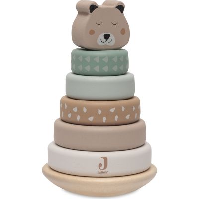 Tour à empiler en bois Jungle Jambo - Reconditionné Jollein