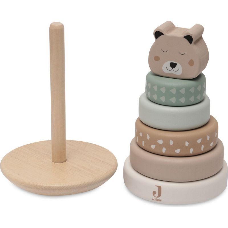 Tour à empiler en bois Jungle Jambo - Reconditionné Jollein Produit 3