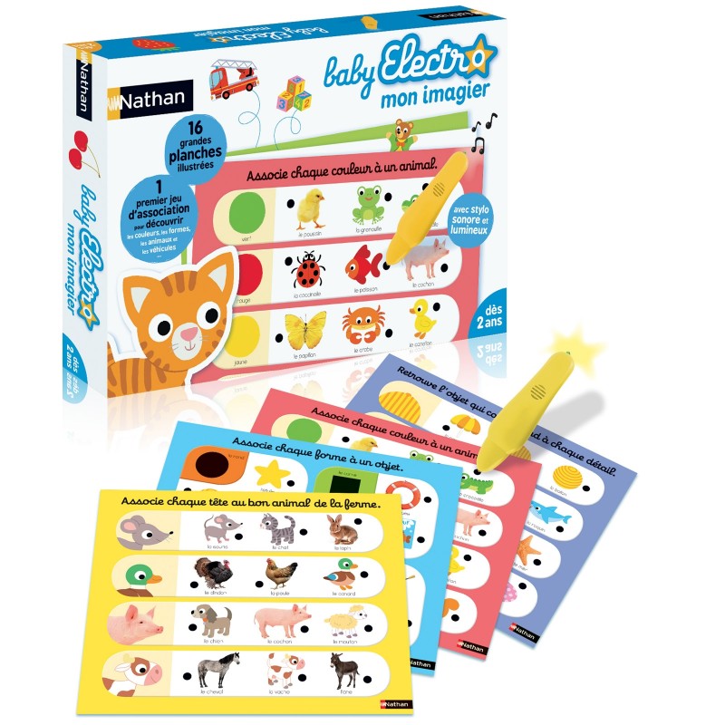 Baby électro Mon imagier Nathan