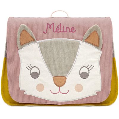 Cartable A4 maternelle Chat personnalisable