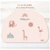 Set de table Sofia Animaux personnalisable Charlie et Suzie Ambiance 1