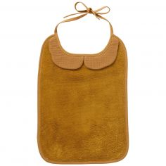 Grand bavoir bambou et gaze de coton havane - BB & Co