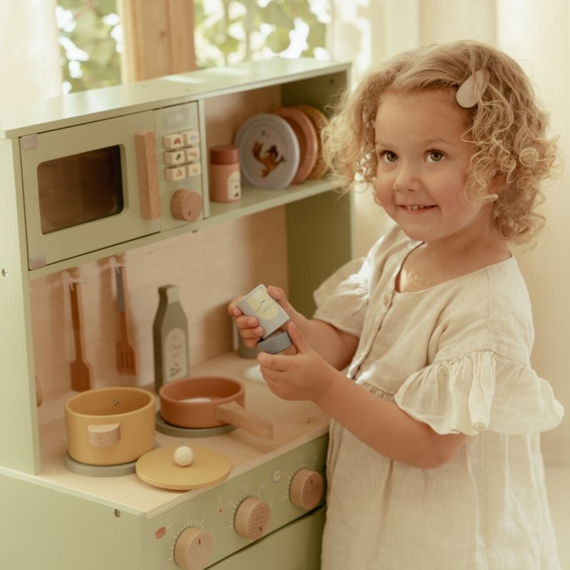 Cuisine en bois Vert - Reconditionné Little Dutch Produit 2