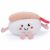 Variation Multicolore du produit Petite Peluche Squishies Sushi crevette flambée (20 cm) de la marque Besitos