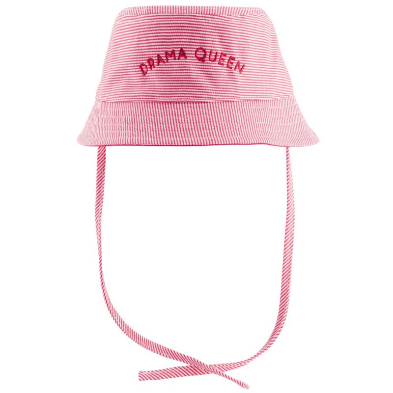 Bob enfant réversible Drama Queen rose (6-12 mois) Chamaye Produit 1