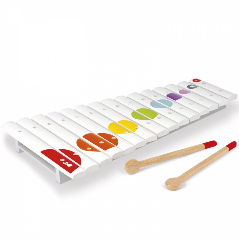 Grand xylophone en bois Confetti Janod