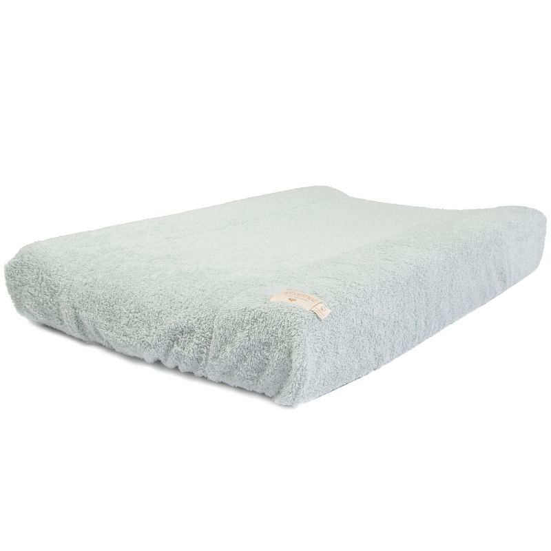 Housse de matelas à langer vert d'eau So cute (50 x 70 cm) Nobodinoz