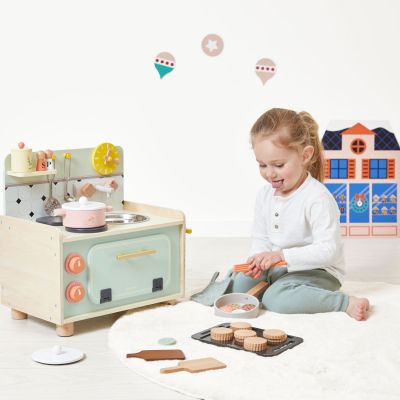 Kitchenette en bois Mamie Soleil (9 pièces)