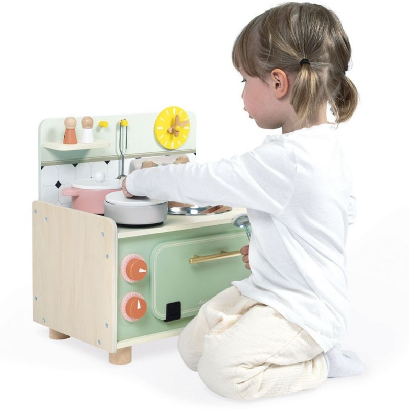 Kitchenette en bois Mamie Soleil (9 pièces) Janod Produit 2