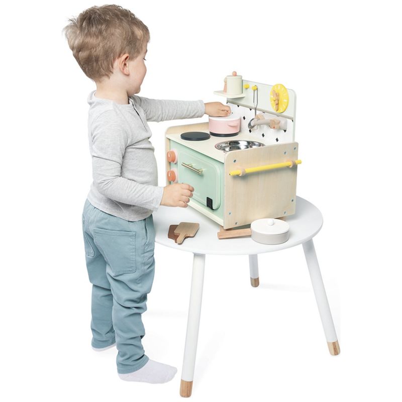 Kitchenette en bois Mamie Soleil (9 pièces) Janod Produit 6