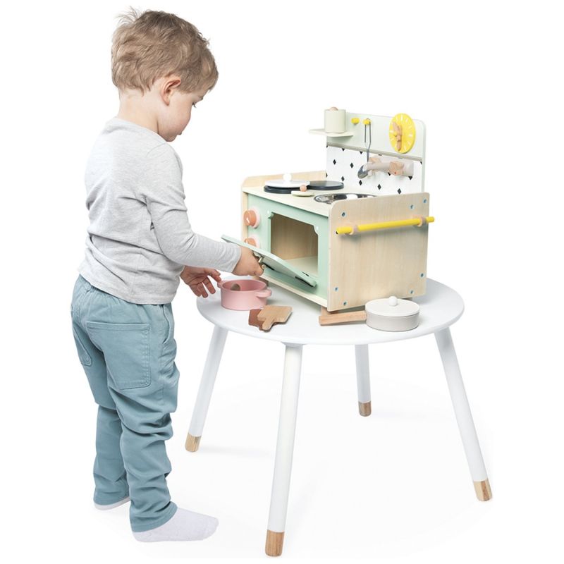 Kitchenette en bois Mamie Soleil (9 pièces) Janod Produit 7