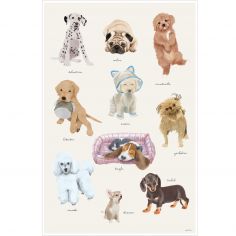 Affiche Puppy (60 x 40 cm) - Mimi'lou