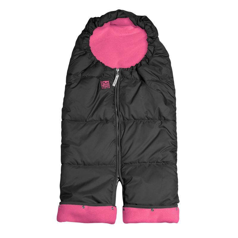 Combizip noir et framboise (taille 2) Red Castle