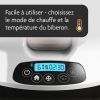 Chauffe biberon connecté Safe + Smart Bottle Warmer  par BabyBrezza