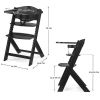 Chaise haute évolutive Enock Black Kinderkraft Produit 8