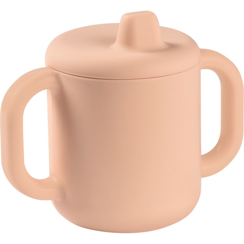 Tasse à bec en silicone pink (170 ml) Béaba