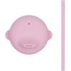 Bec anti-fuite + mini paille pour gobelet en silicone rose poudrée  par We Might Be Tiny