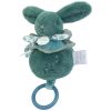 Peluche musicale Lapin Doudou vert sauge (20 cm) Doudou et Compagnie Produit 4