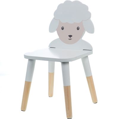 Chaise enfant mouton en bois Louison le mouton  par Amadeus Les Petits