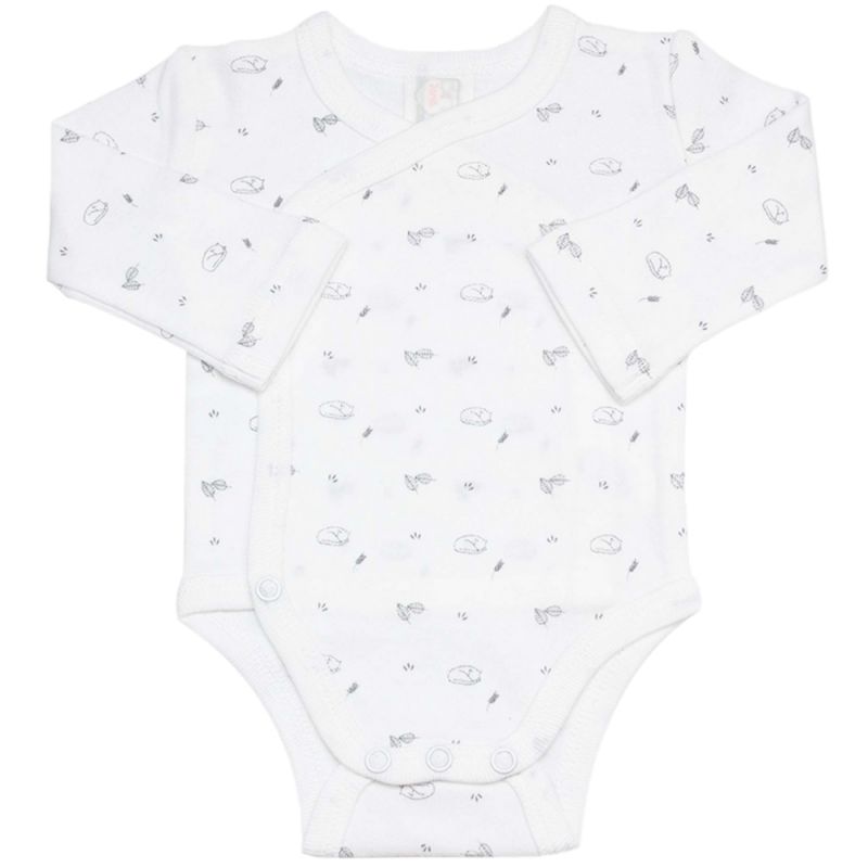 Kit de naissance Gris chiné 3 pièces (1 mois) Trois Kilos Sept Produit 7