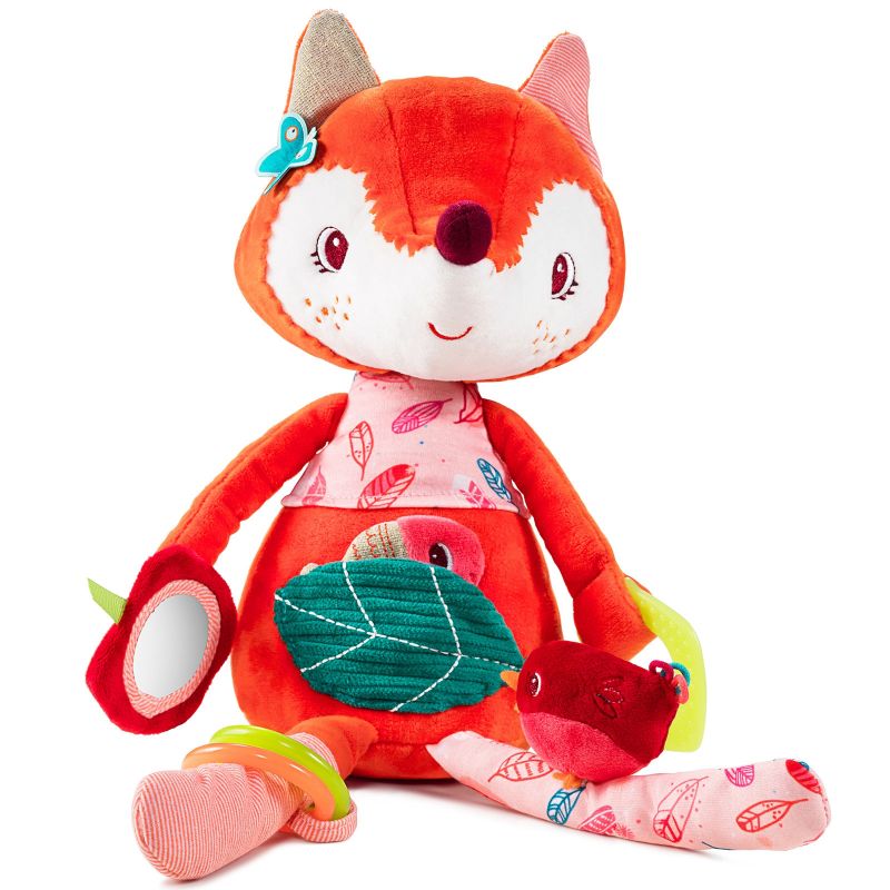 Peluche d'activités Alice la renarde Lilliputiens