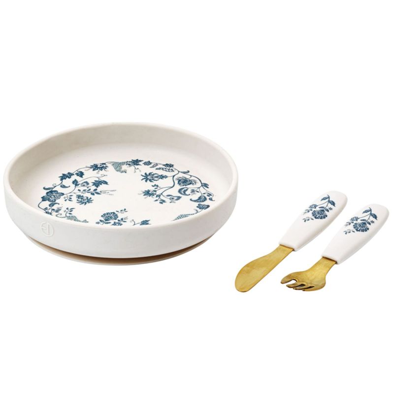 Set assiette et couverts Garden Leo Elodie Details Produit 1