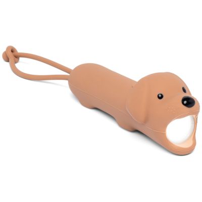 Lampe de poche en silicone Chien