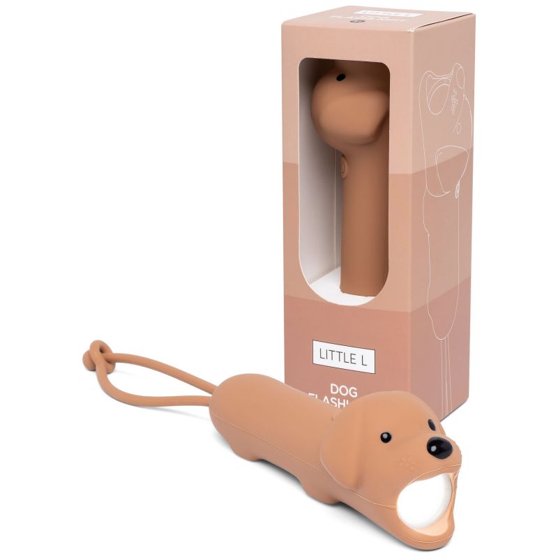 Lampe de poche en silicone Chien Little L Packaging 4