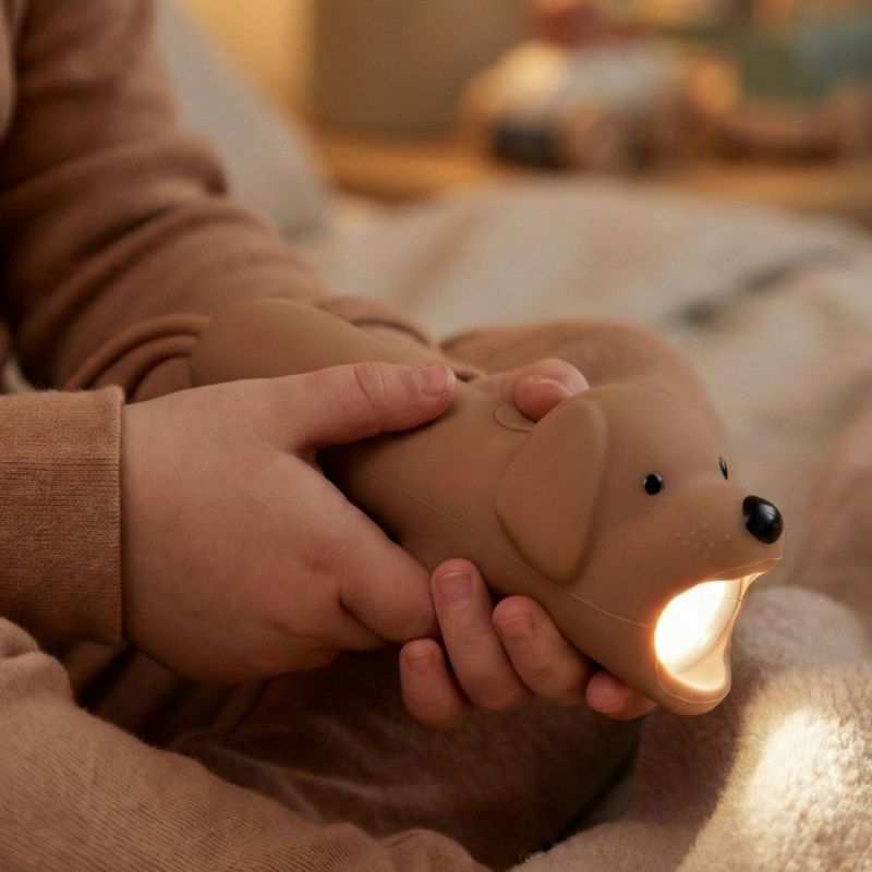 Lampe de poche en silicone Chien Little L Ambiance 9