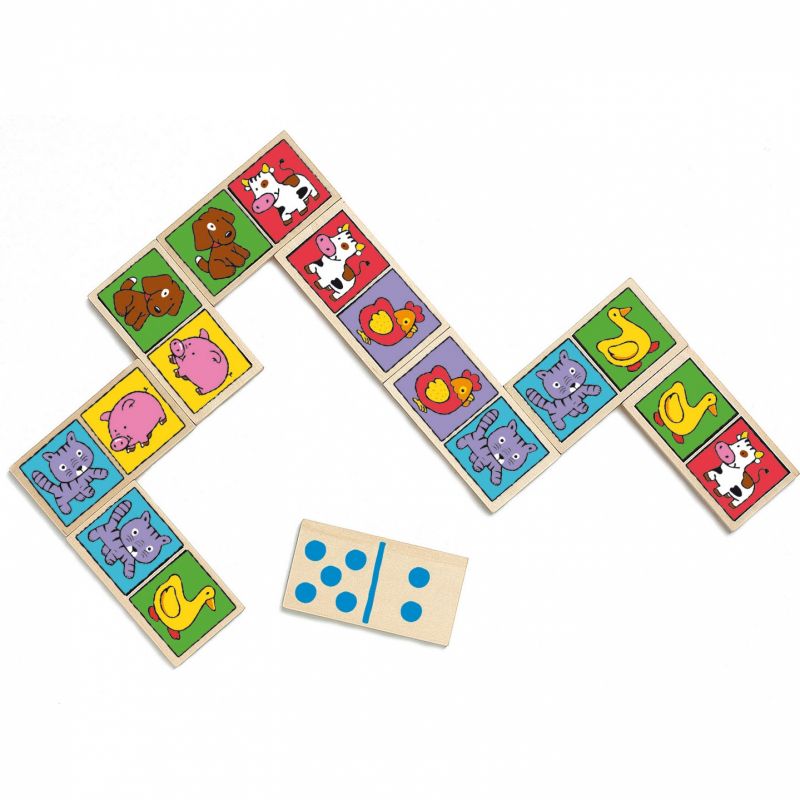 Domino-nimo (28 pièces) Djeco