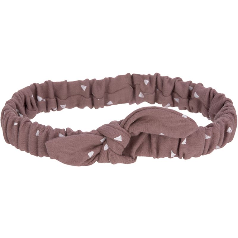 Bandeau bébé en coton bio Triangle cannelle (12-36 mois) Lässig